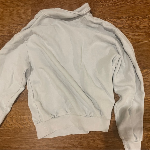Brandy melville quarter zip crewneck - Picture 2 of 3